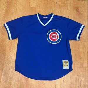 Authentic Men’s Mitchell & Ness Cubs baseball jersey